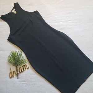 H&M Midi Navy Dress